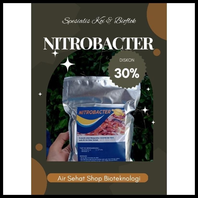 NITROBACTER 500 GRAM PROBIOTIK KOLAM KOI DAN BIOFLOK