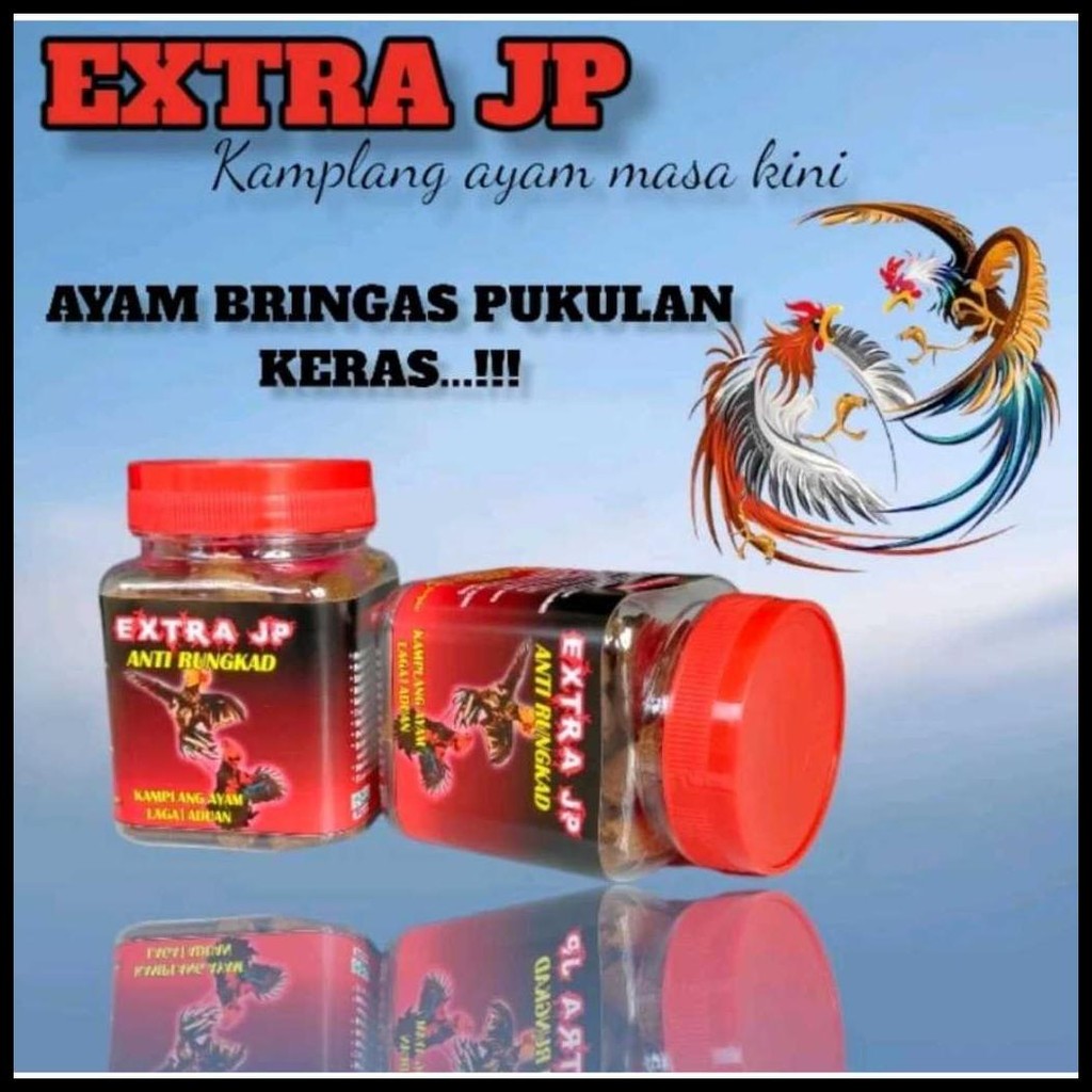 JAMU AYAM EXTRA JP KAMLANG AYAM BRINGAS PUKULAN KERAS DOPING JAMU AYAM ADUAN