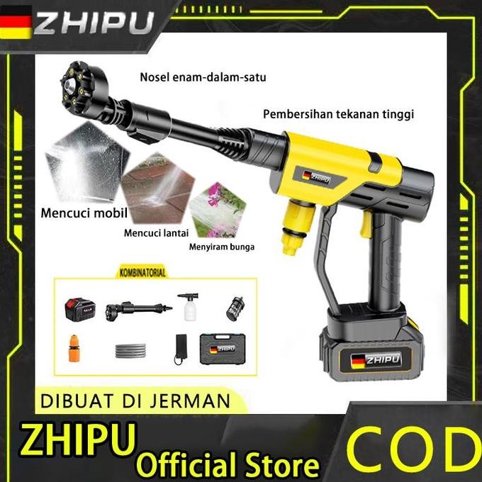 TERMURAH - ZHIPU cuci mobil Pencucian mobil listrik Electric Car Wash Penyemprot listrik 400W Kisara