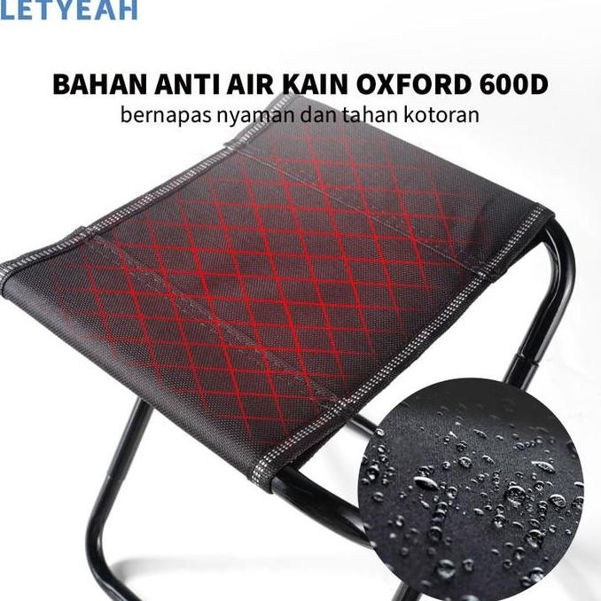 Kursi LipatLetYeah Terlipat Penuh Kursi/Kursi Lipat Kecil/Portable Kursi Lipat/Outdoor Kursi Lipat/M