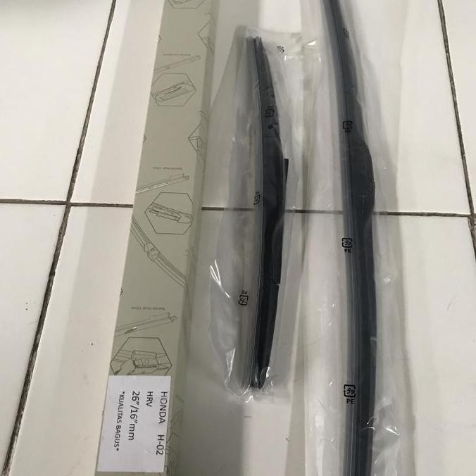 . Original produk wiper set depan Honda HRV 26"/16"