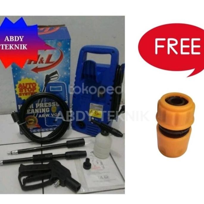 TERSEDIA Alat mesin steam cuci motor &amp; mobil Jet Cleaner ABW VGS 70