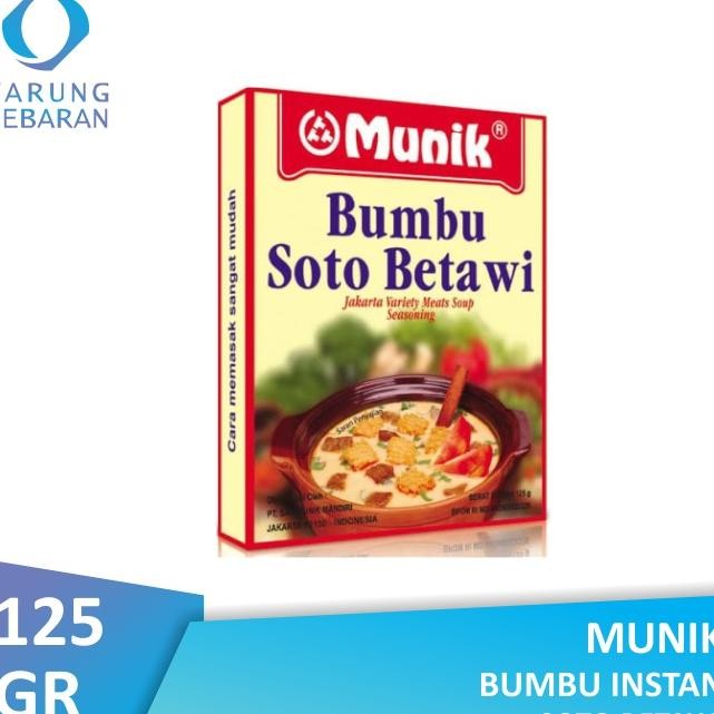 

Munik Bumbu Soto Betawi 125Gr