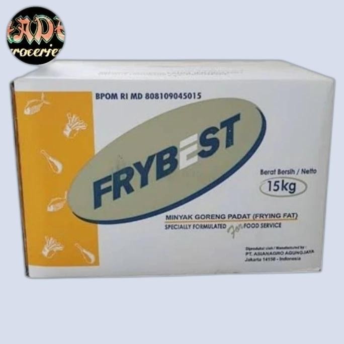 

TERBARU - FRYBEST MINYAK GORENG PADAT BEKU 15KG THE BEST FRAYING FAT DEEP OIL SPECIALLY FORMULATED FOR FOOD