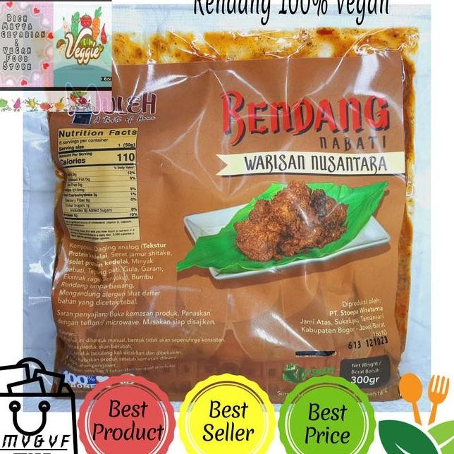 

Veggie Way Rendang Nabati 300Gr Mutton Bumbu Vegetarian Vegan