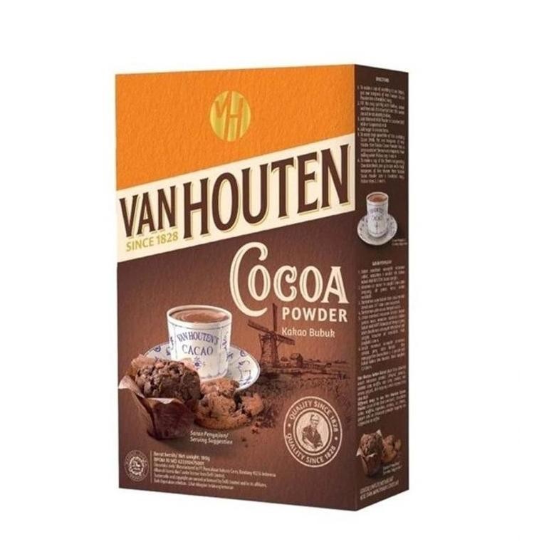 

[Ready/Spesial] Cokelat Bubuk (Cocoa Chocolate Powder) Van Houten 90Gr [Terlaris&Recommended]