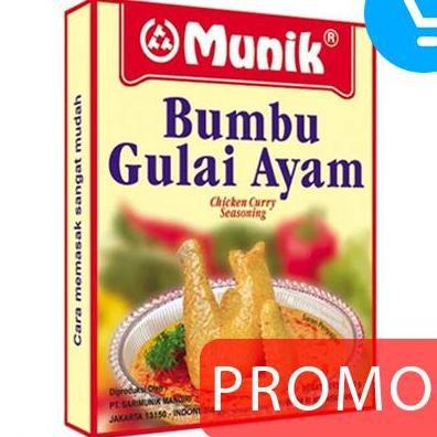 

Munik Bumbu Gulai Ayam 100G Chien Curry Seasoning