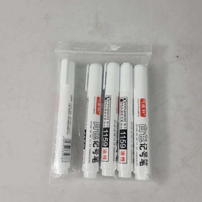 

Spidol Ban Permanen Oil Based Waterproof 5mm 5 PCS - 1159