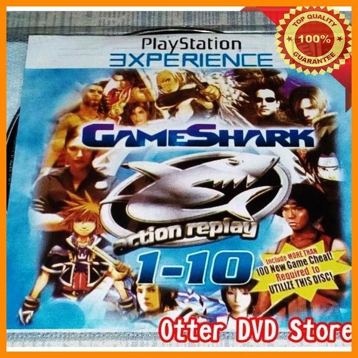 [TPS] KASET CD GAME PS1 PS 1 GAMESHARK GAME SHARK VOL 10 VERSI TERLENGKAP