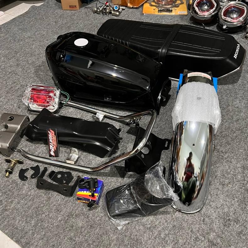 Paket body set gl100 set begel tangki slebor gl100 full set tinggal pasang