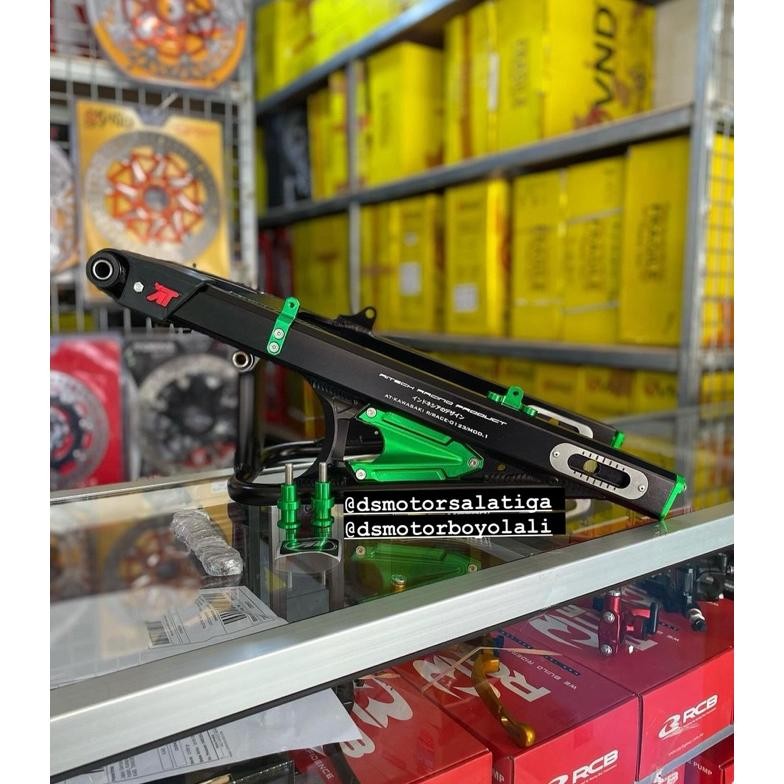 swing arm swingarm AITECH ai-tech ninjaR ninjaSS NINJA R SS M HITAM SILVER MERAH BIRU HIJAU HARD USE