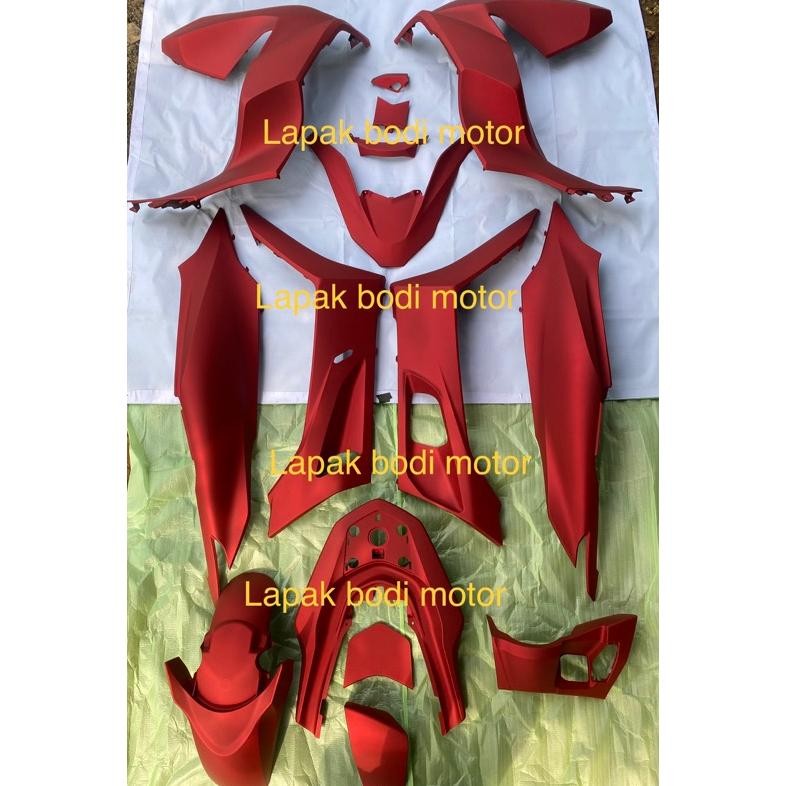 Cover Body Bodi Full Set Body PCX 160 PCX160 Merah Doff Merah Marun Biru Doff Hitam Doff Grey Putih 