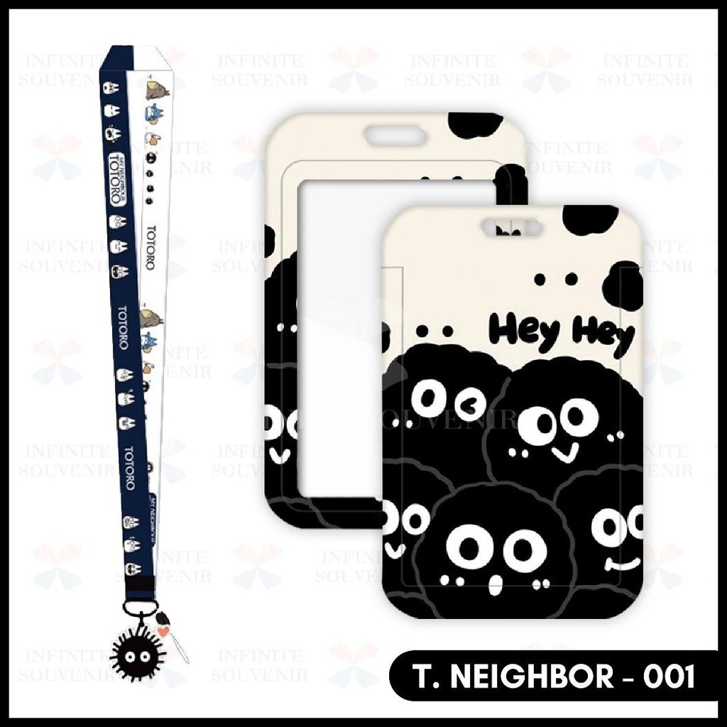 

[N003] THE NEIGHBOR TOTORO / NAME TAG CARD HOLDER MOTIF KARAKTER TOTORO / KUCING COKLAT / HAMSTER / NO FACE MAN / SUSUWATARI DENGAN TALI LANYARD PENDANT AKRILIK / ID CARD HOLDER TALI GANTUNGAN ACRYLIC LUCU / NAMETAG / TEMPAT KARTU FLAZZ / EMONEY