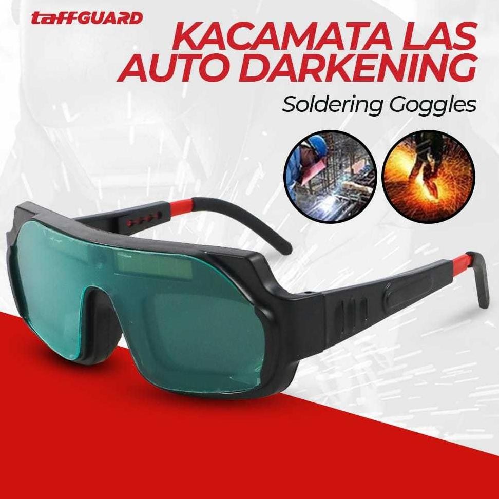 NEW Kacamata las otomatis gelap kaca mata las auto dark topeng las kap las