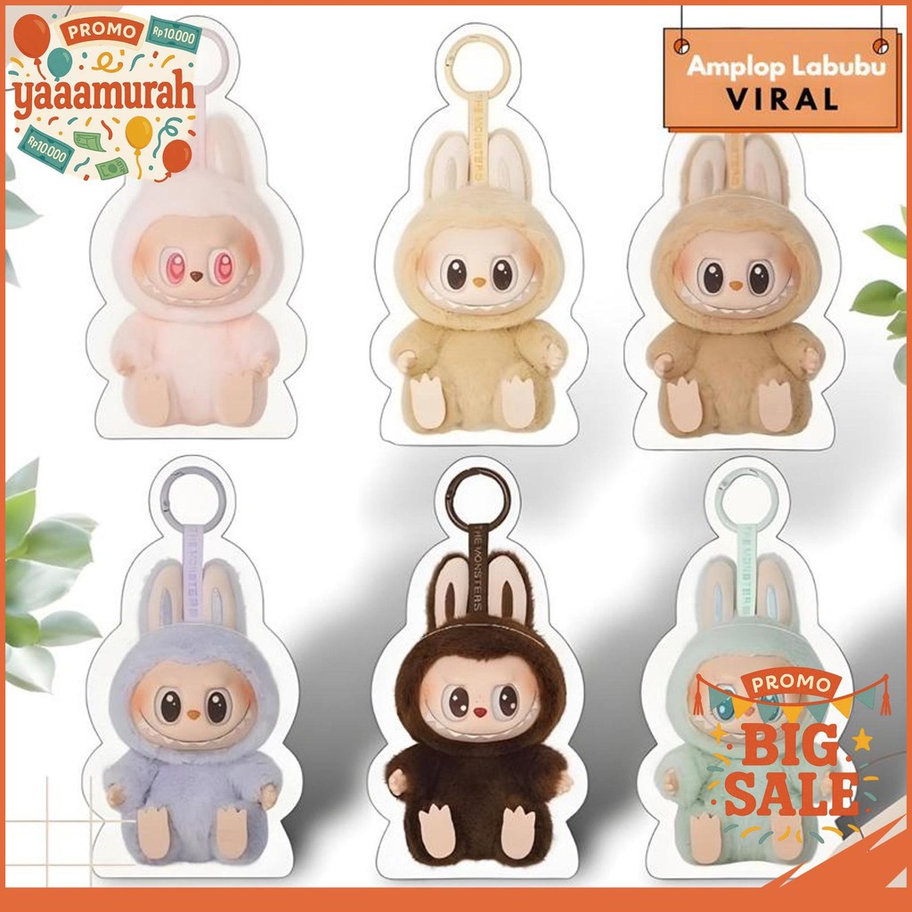 

( 6 PCS ) AMPLOP LEBARAN LABUBU KARAKTER VIRAL AMPLOP IDUL FITRI THR