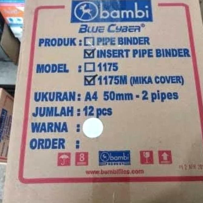 

odner bambi 1175 / odner bambi 50 mm isi 12 pcs Kualitas Original