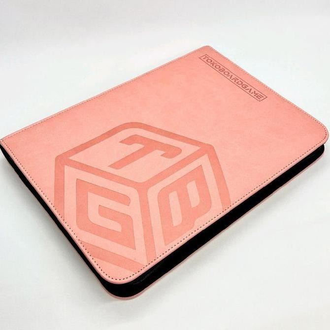 

Premium 9 Pocket PU Leather Binder Zipper Card Album - TBG - TokoBoardGame Kualitas Original