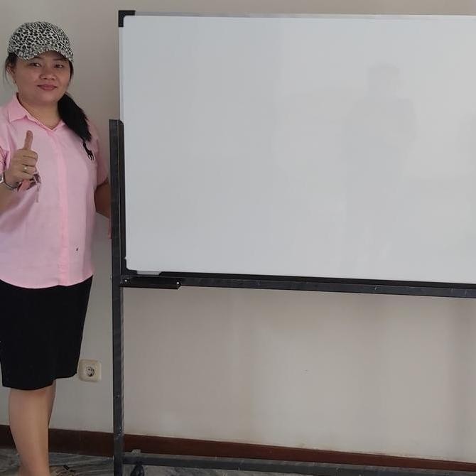 

whiteboard nonmagnet 120 x 180 cm Kualitas Original