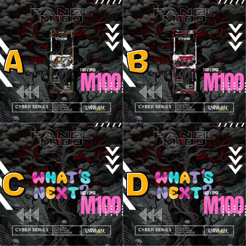 

Terlaris Presisi Dekorasi Magned Akrilik M 100 Photo Cybermatic G3 Casing/Stiker Panel Vynil Bisa Custom Dan COD