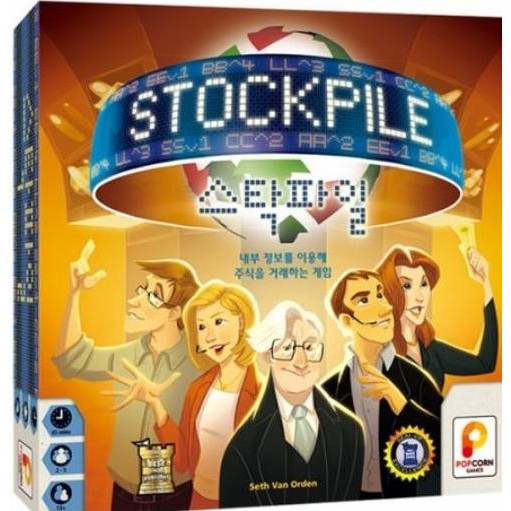 stockpile board game popcorn games Kualitas Original