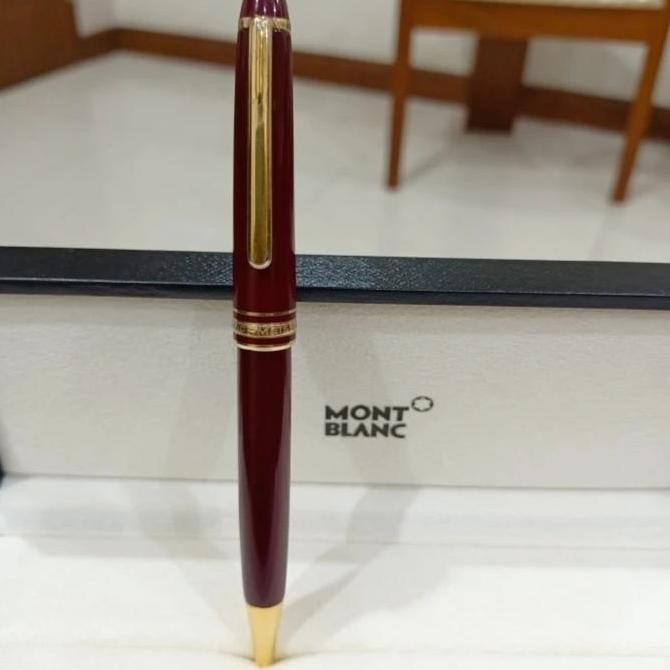 

PENA MONT BLANC BURGUNDY ORI JERMAN no 01 sheaffer dupont pelikan st dupont pilot waterman aigner sailor cross Kualitas Original
