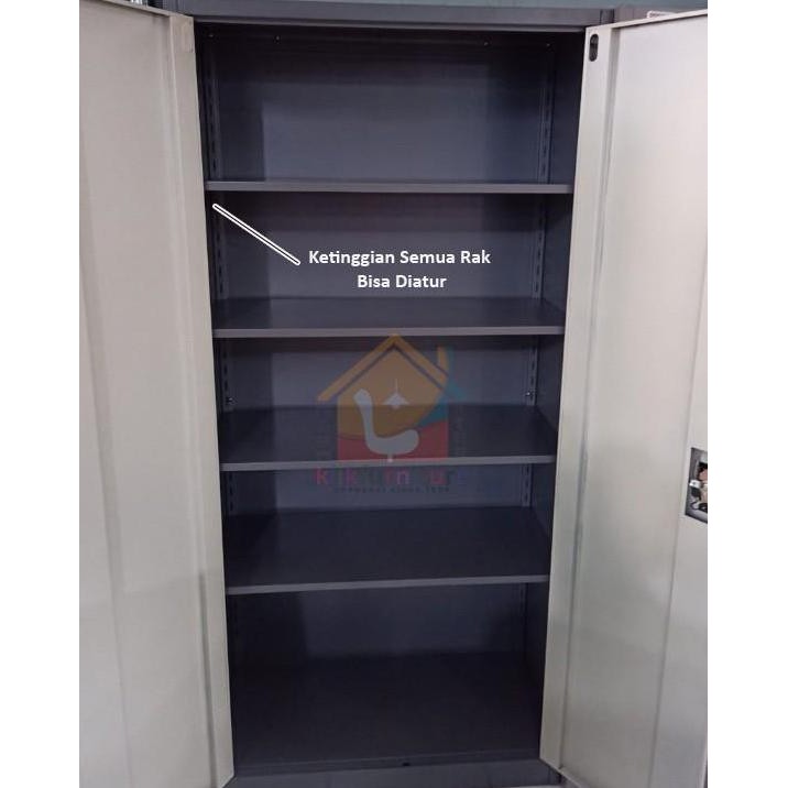 

Lemari Arsip Dokumen Kantor Steel Cabinet Office Swing Door 1055 Kualitas Original