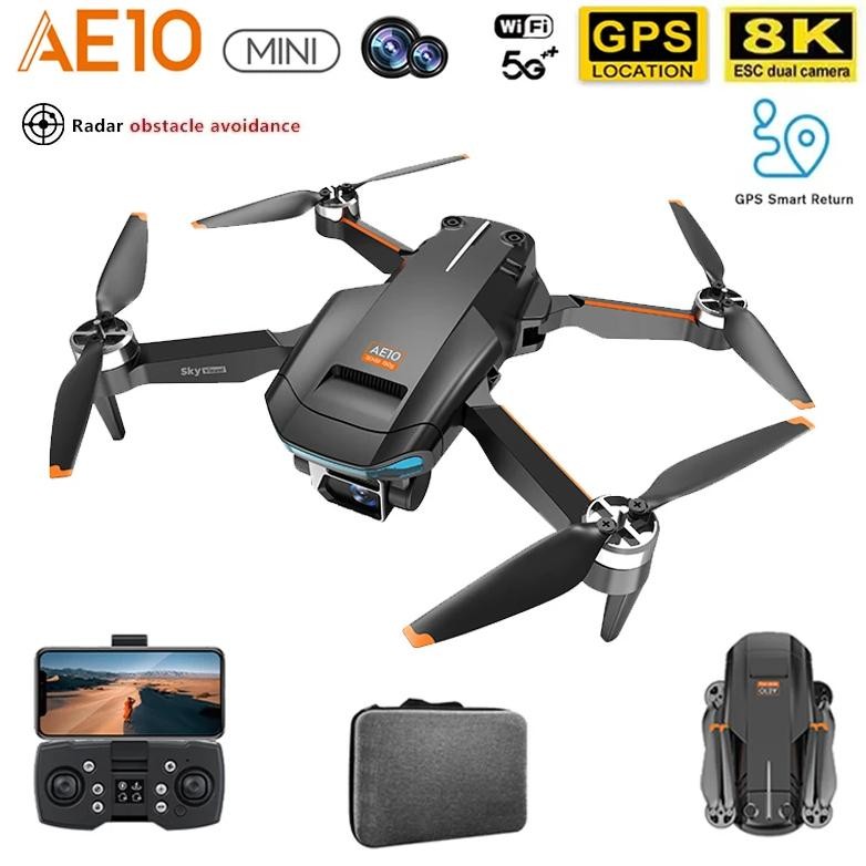 Ae10/Ae3/S138 Drone 8K Dual Camera Three-Axis Gps Obstacle Avoidance Eis Anti Shaking Pan Tilt Foldi