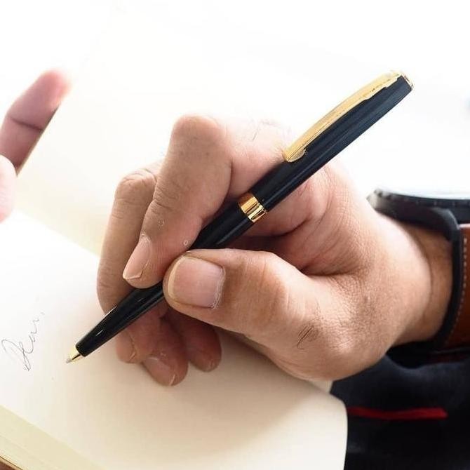 

Sheaffer Sagaris Gloss Black Ballpoint Pen Kualitas Original