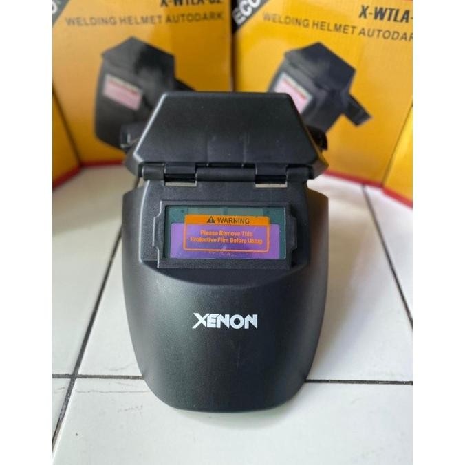 NEW XENON Topeng Las Otomatis Full Face kacamata las Kedok las Automatis Xenon Topeng Otomatis Gelap