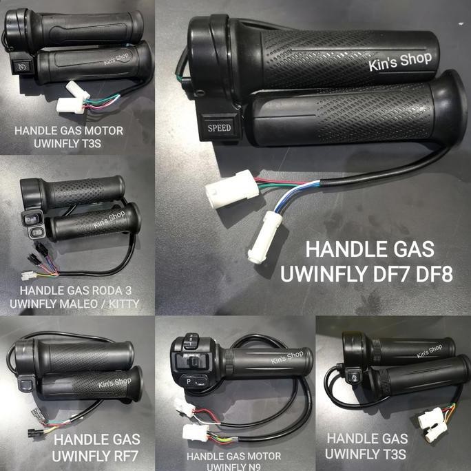 . HANDLE GAS SEPEDA LISTRIK MOTOR LISTRIK UWINFLY