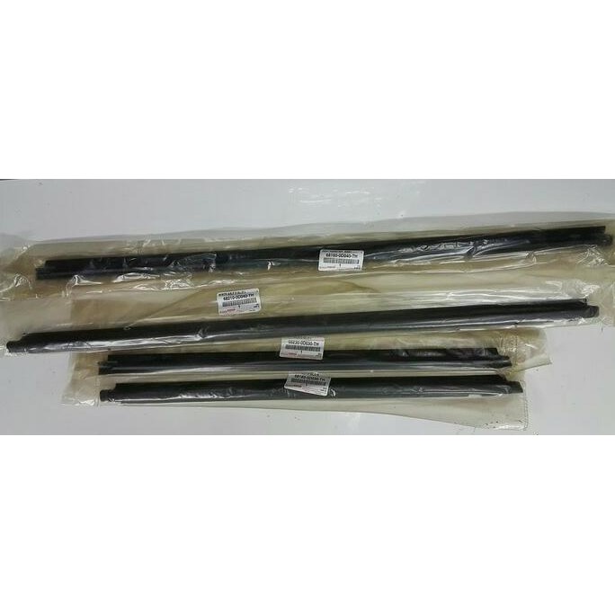. Pelipit kaca / Karet kaca / Weatherstrip Vios Old Original