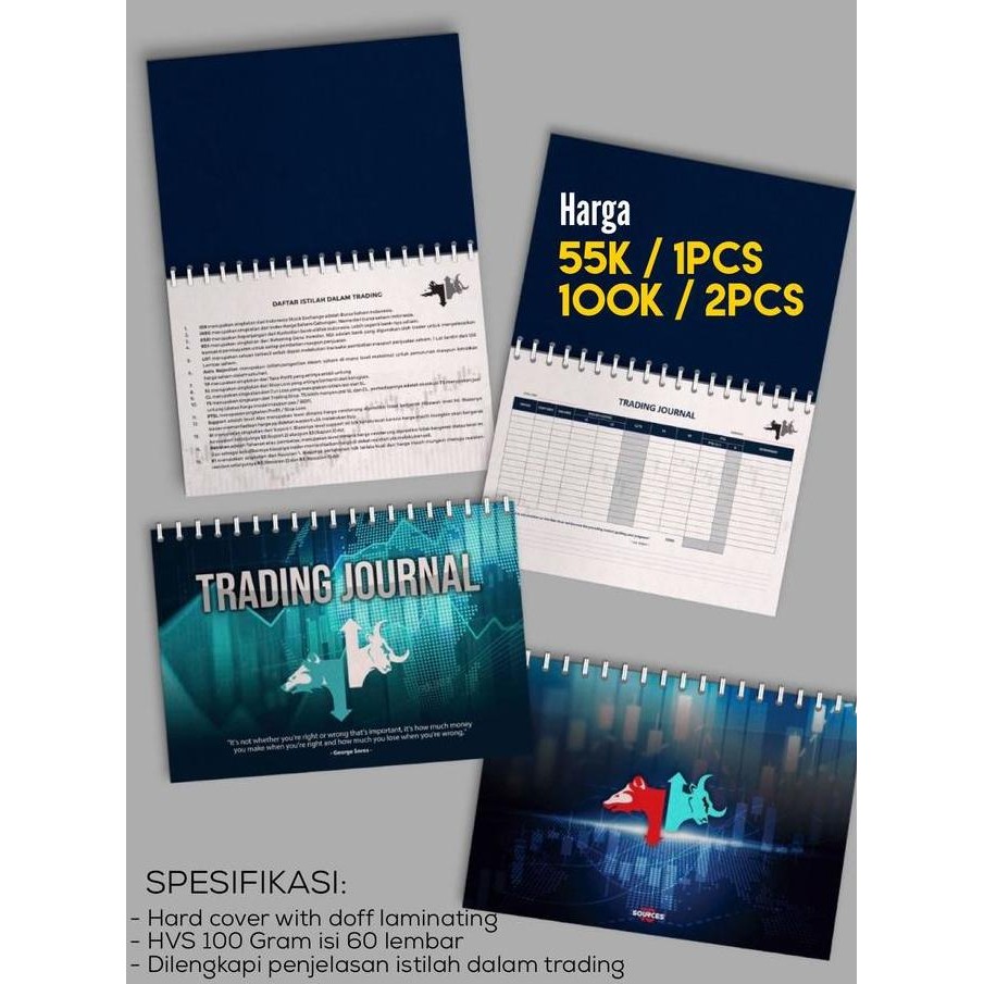 

Buku Trading Journal Diskon