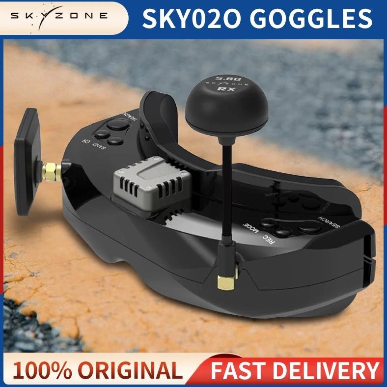 Skyzone Sky02O  Fpv Goggles Sky 02O 600X400 Oled 5.8G Steadyview Diversity Rx Headtracker Dvr Hdmi A