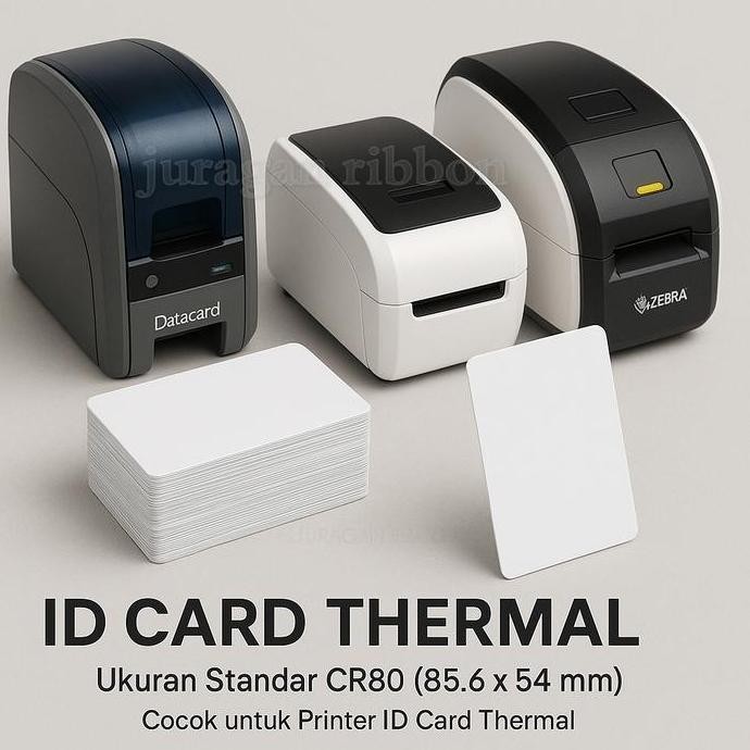 

Premium Kartu PVC Blank Id Card High Quality ( 1 Box isi 250 pcs )