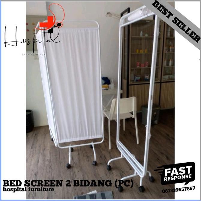 

Bedscreen 2 Bidang Besi|Bedscreen Double Besi PC Kualitas Original
