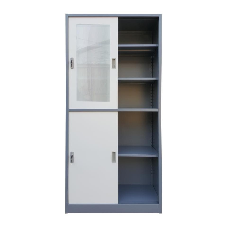 

LEMARI ARSIP BESI KOMBINASI FILLING CABINET - KOMBINASI SLIDING DOOR Kualitas Original