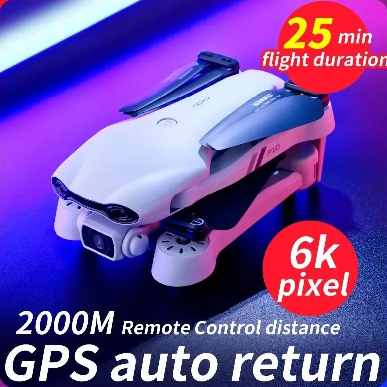 4Drc F10 Drone 6K Professional Hd Dual Camera Gps 5G Wifi Fpv Foldable Quadcopter Helicopter Rc Dron