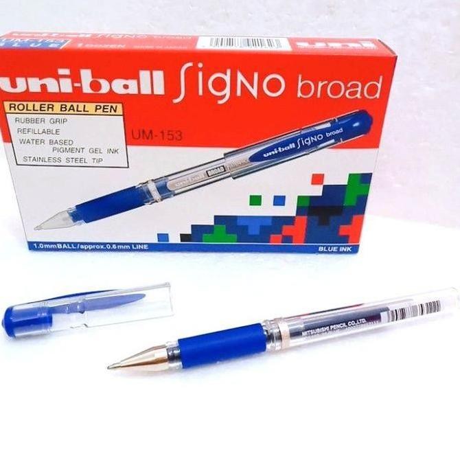 

Pen Signo Uni-ball UM-153 1.0 (1 lusin ) Kualitas Original
