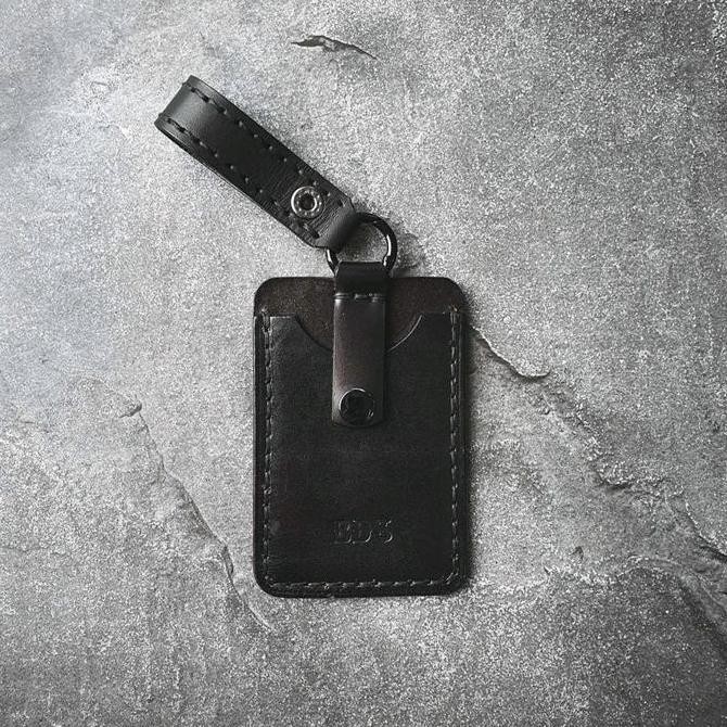 

BDS - Kingpin - Leather Belt Clip ID Holder Kualitas Original