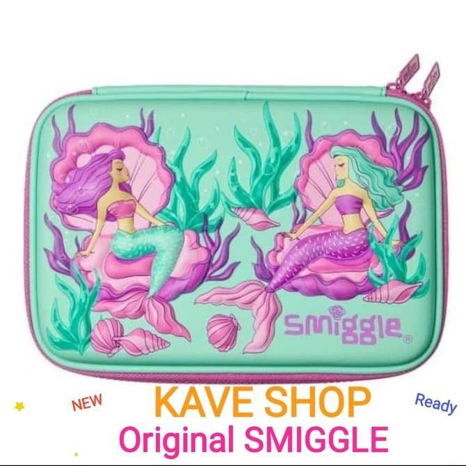 

Smiggle Pencil Case Hardtop Beyond Mint Kualitas Original