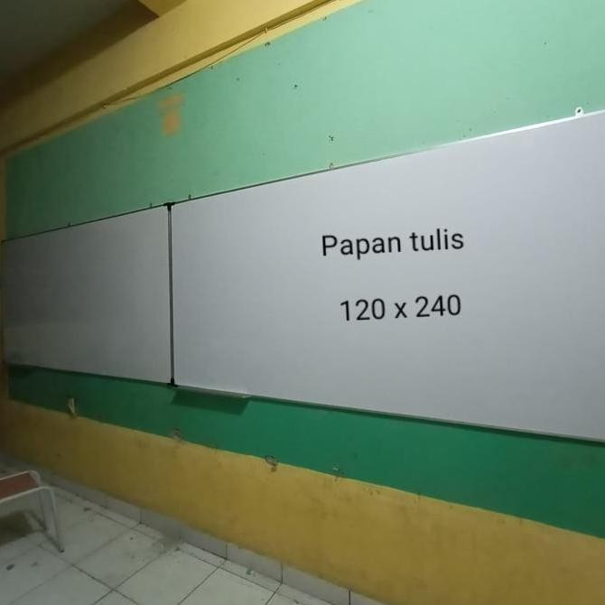 

whiteboard Besar 120 x 240 cm nonmagnet Kualitas Original
