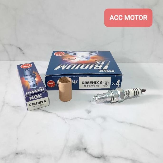 Busi Motor NGK Iridium Honda Vario 110 Karbu,Techno 110 CR8EHIX-9 Asli