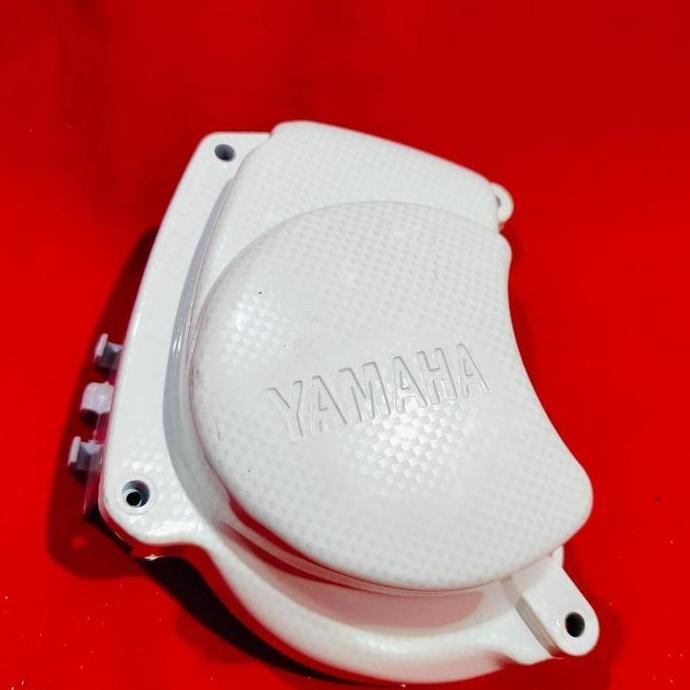 Promo COVER TUTUP KIRI CVT DEPAN DUCT AIR  XEON 125 KARBU  XEON RC XEON GT125 XEON GT 125  PUTIH KAR