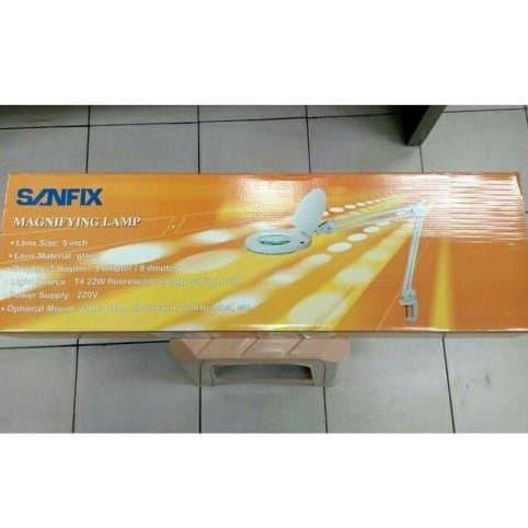 

Sanfix SM 50-5 Magnifying Lamp 5" 5 Diopter SM50-5 Kaca Pembesar Kualitas Original