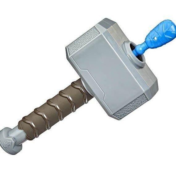 Marvel Thor Hammer Strike Power Hammer Mjolnir Kids Toy Kualitas Original