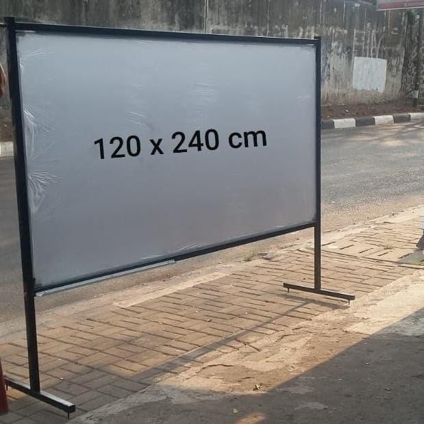 

whiteboard standing Murah 120 x 240 cm Kualitas Original