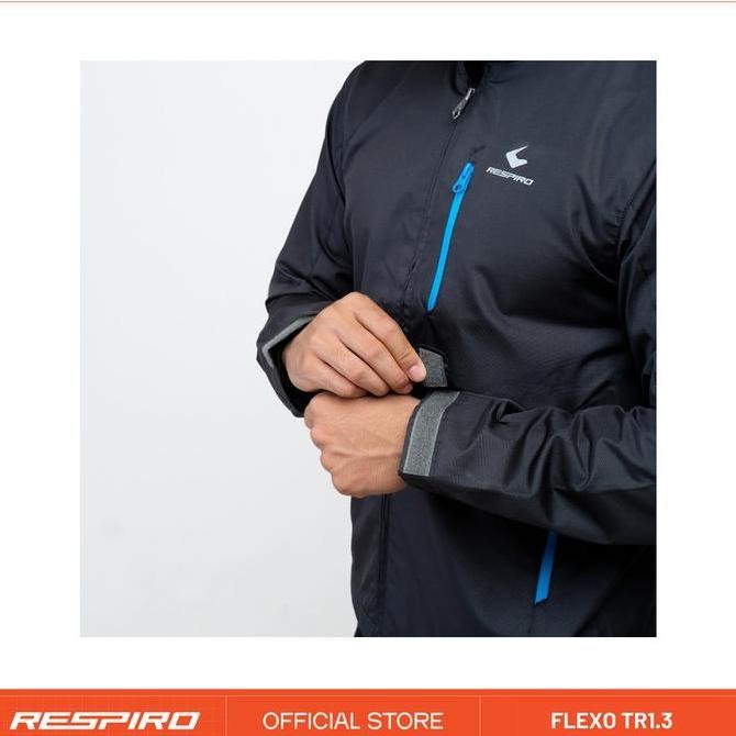 RESPIRO JAKET FLEXO / NAVY / RESPIRO MOTOR JACKET FLEXO Kualitas Original