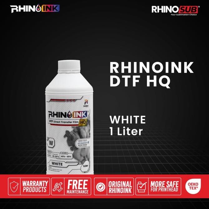 

Rhino Ink Tinta DTF (Direct Transfer Film) 1 Liter LITE / Botol Bulat Kualitas Original