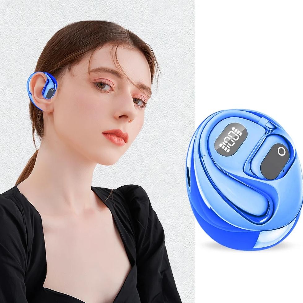 

AI Language Translation Earbuds Open Air Traductor Bluetooth-Compatible 5.3 Real-time Two-Way Earbuds for Sports Business Travel
