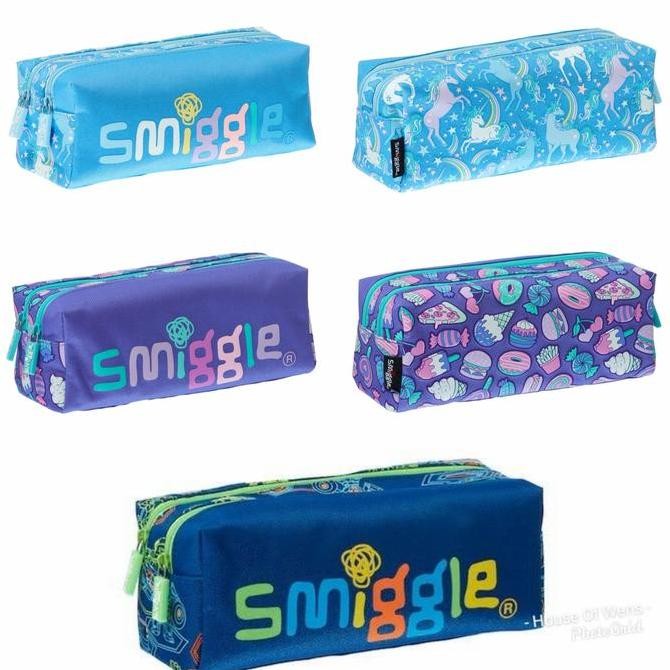 

SMIGGLE NEAT TWINZIP PENCIL CASE ORIGINAL - TEMPAT PENSIL SMIGGLE Kualitas Original